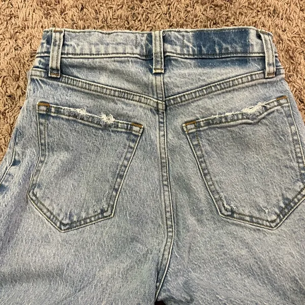 Abercrombie and Fitch 90s Straight Ultra High Rise Women's Jeans Curve Love - Image 4