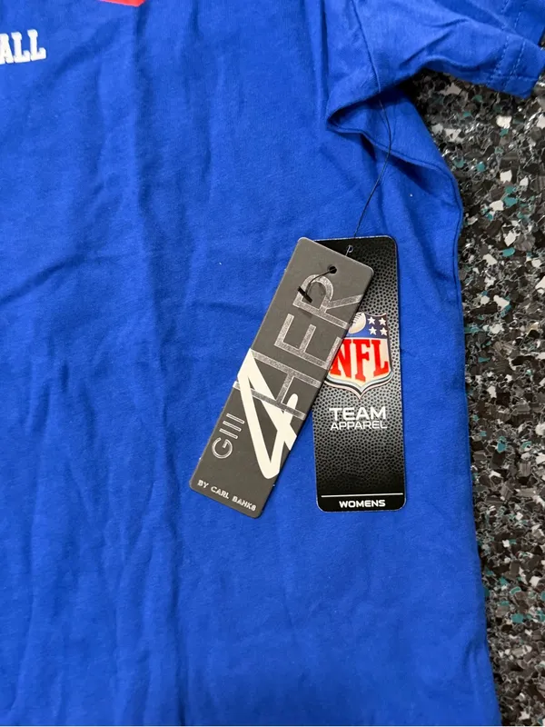 NWT Women's XL G III 4Her NFL Buffalo Bills Short Sleeve Blue XL T-Shirt - Image 3