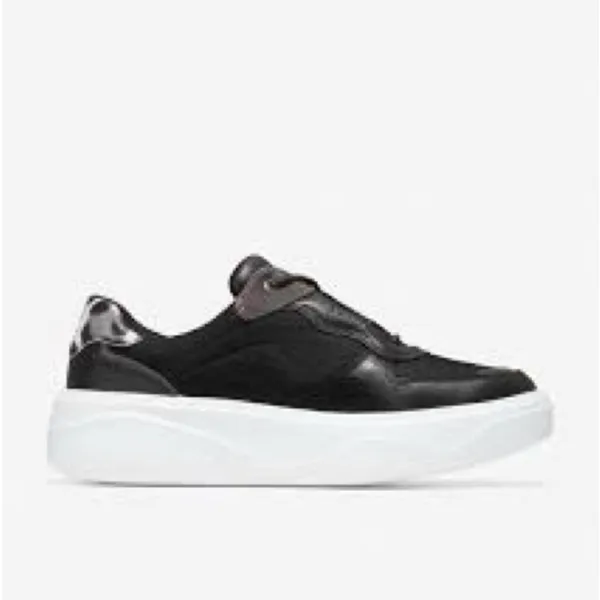Cole Haan Grandpro Ultra Sneaker black white leopard print‎ size 6 - Image 2