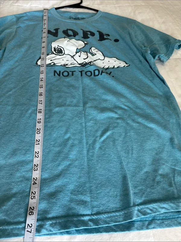 Peanuts Teal Graphic Tee - Image 7