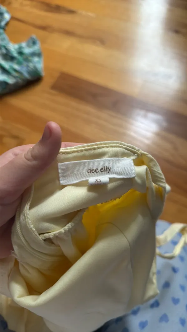 Dee Elly Baby yellow dress - Image 3