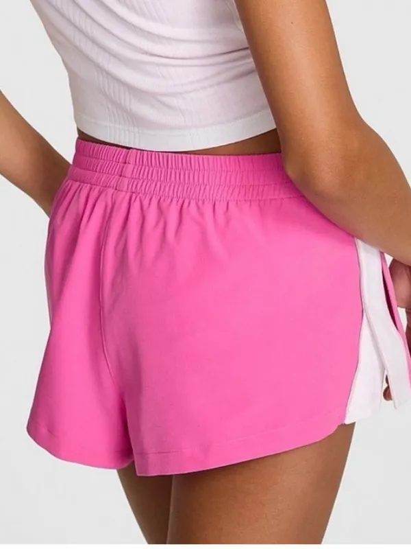 Victoria's Secret PINK Victoria's Secret Ribbed Tank & Shorts Set Pink Gossip L - Image 10