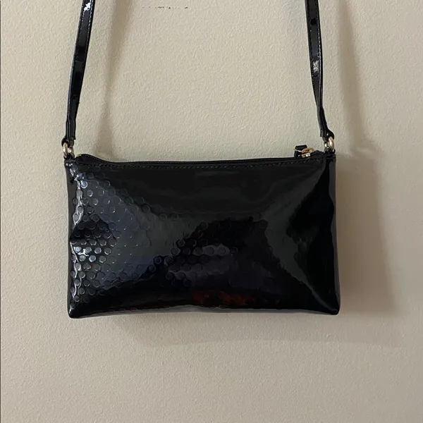 Kate Spade black patent crossbody bag - Image 3