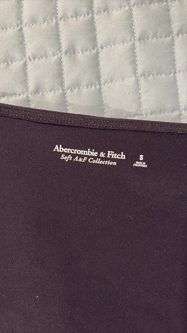 Abercrombie Soft A&F Collection Bodysuit Black - Image 3