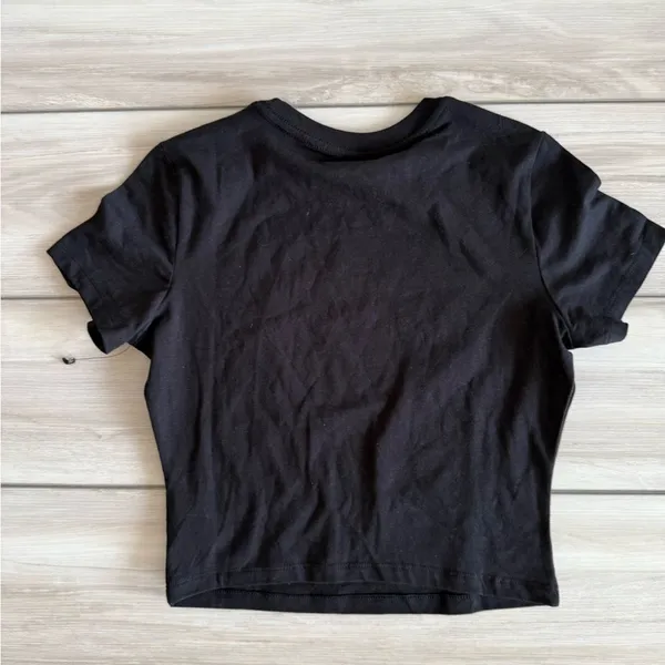 True Religion I Love True Religion Crew Neck T-Shirt Black Small NWT - Image 4