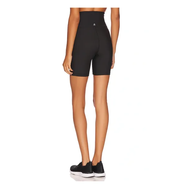 WeWoreWhat Lace Up Biker Shorts Black Revolve Stretch Athleisure Womens XL NWT - Image 4