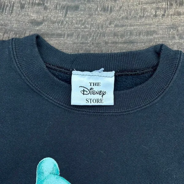 Vintage Black Disney Goofy Graphic Crewneck Sweatshirt - Image 3