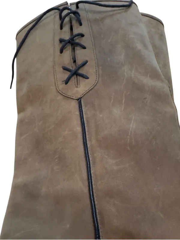 Ariat Heritage Contour II Tall Riding Boots Brown Leather Lace Back Women’s 10B - Image 9