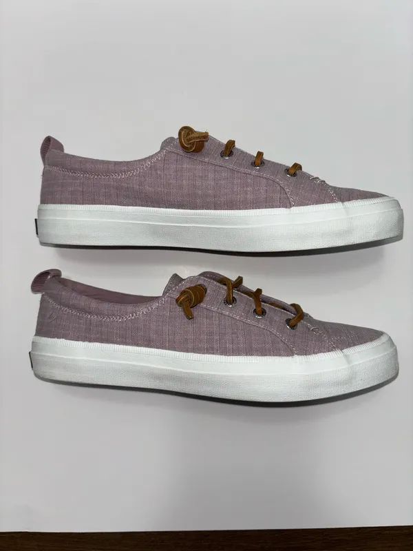Sperry Crest Vibe Elastic Slip On Sneaker Shoe Women's Size 8M Lilac STS88212 - Image 9
