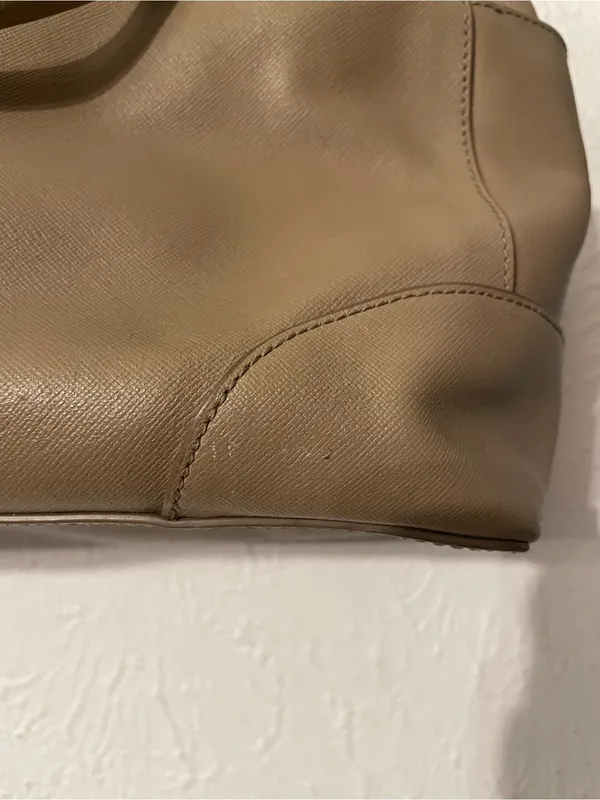 Tory Burch Leather Dome Satchel with Gold Hardware - Image 3