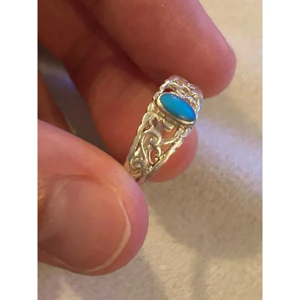 925 sterling silver ring band size 8.5 lot c22 - Image 4