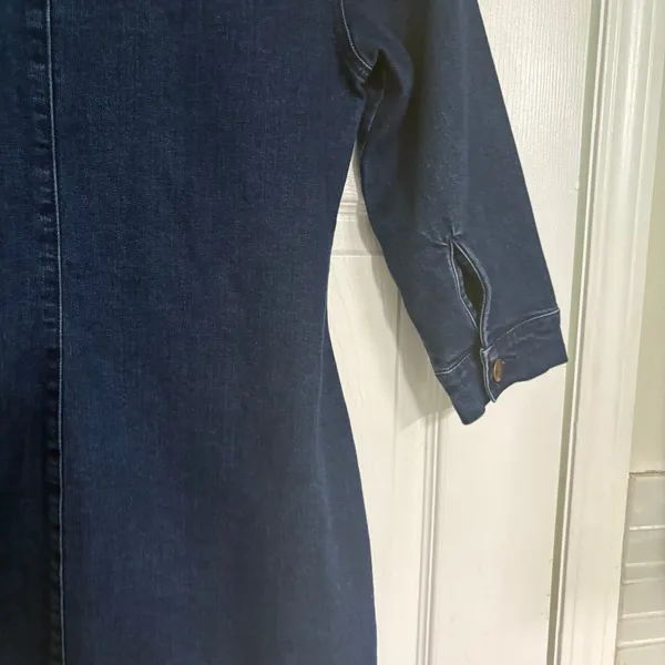 MINKPINK Denim Button Front Dress Size‎ Medium - Image 6