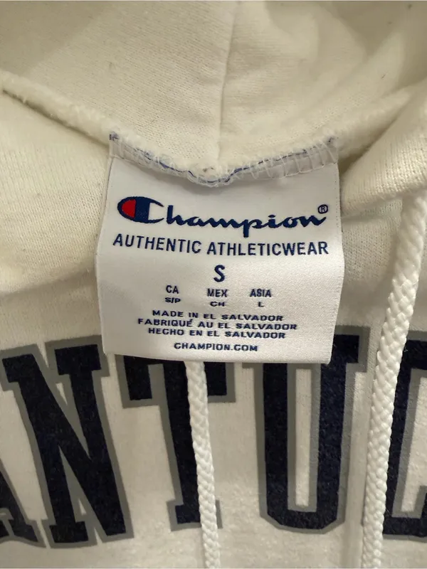 Champion Nantucket White Pullover Hoodie - Image 4