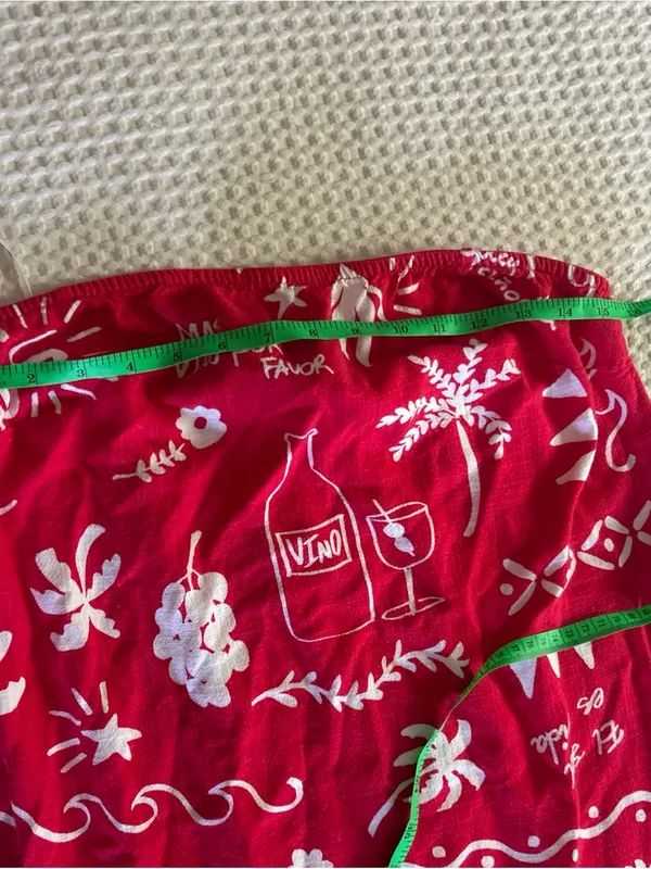 Paper Heart for Anthropologie Women’s red Maxi Dress XL ***see description - Image 6