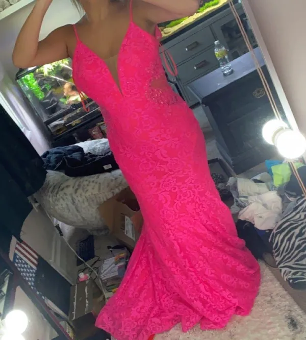 Gipper Prom Dress Pink Size 10 - Image 3