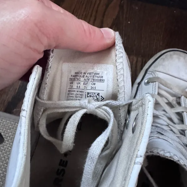 Chuck Taylor All Star High Top Platform Leather Sneaker - Image 13