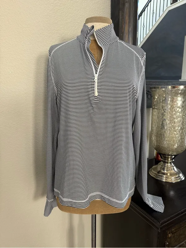 Southern Tide Team Colors Runaround Quarter Zip Pullover L - Image 2