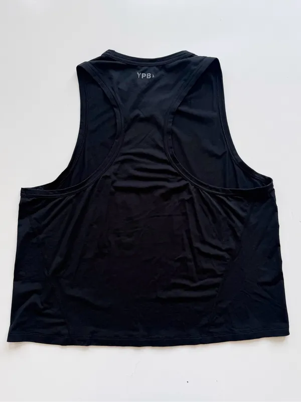 YPB Abercrombie & Fitch Black Racerback Tank XL - Image 5