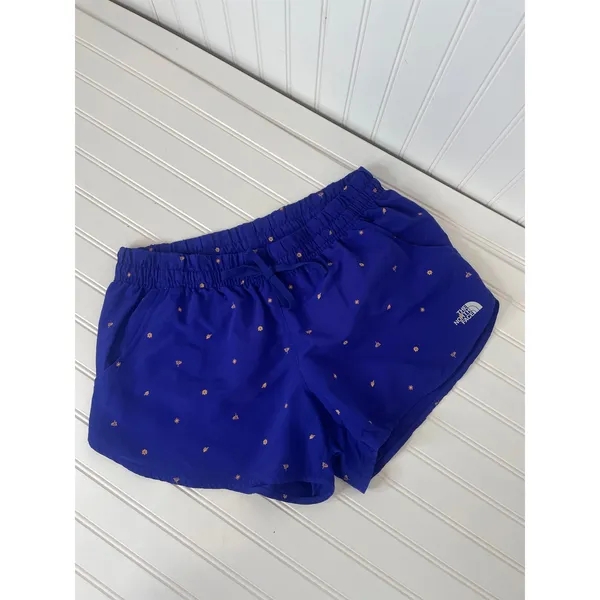 THE NORTH FACE Women's Class V Mini Shorts Blue Casual Size L - Image 2