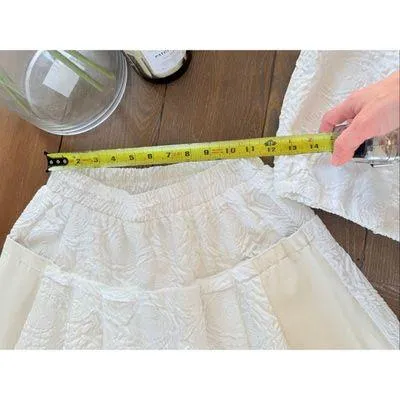 Nü Denmark‎ Owami 2 Piece Top and Skirt in White Size Small - Image 11