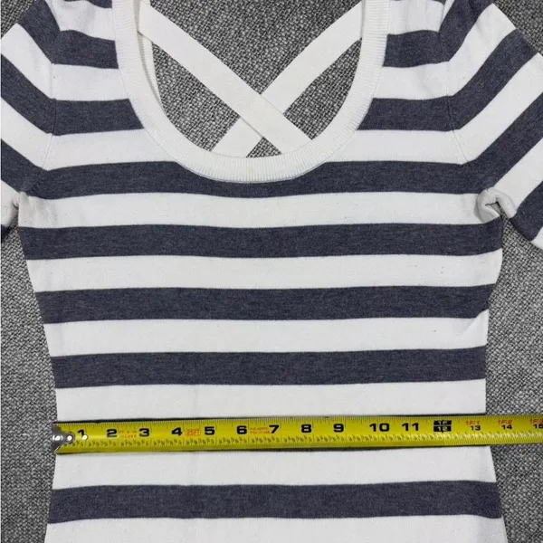 Guess Black And White Striped Dress - Image 7