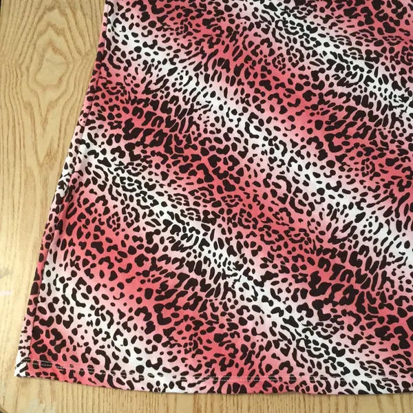 New Animal Print Chemise Pajama Gown Very Stretchy Soft and Comfy Size Small - Image 3