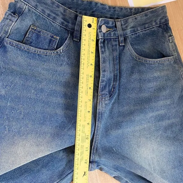 NWOT Chements vintage washed baggy denim jeans Size M - Image 8