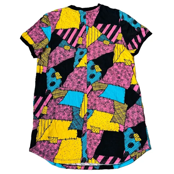 Disney The Nightmare Before Christmas Sally T-Shirt Dress Size S/M Pockets - Image 3