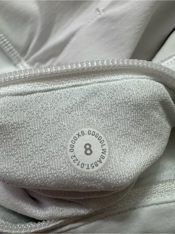 Lululemon White Pace Rival Skirt - Image 4