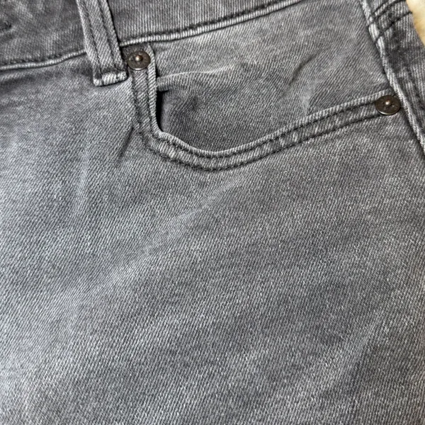 American Eagle Womens Size 8 Mom Jean Black Denim High Rise Stretch Casual - Image 16