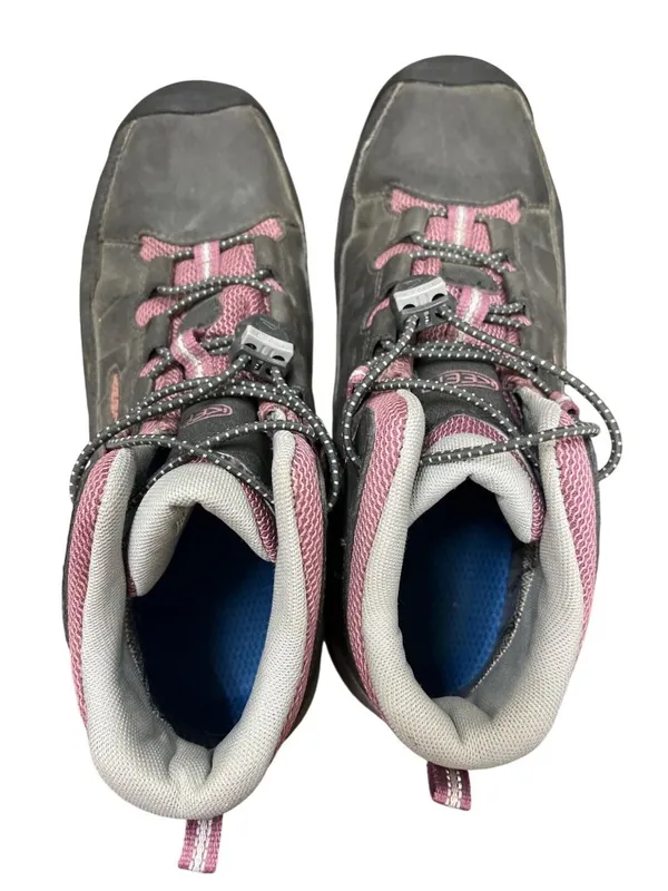 Keen Dry waterproof wms gray pink trail hiking ankle boots sz 6 SKU 10,010 - Image 16