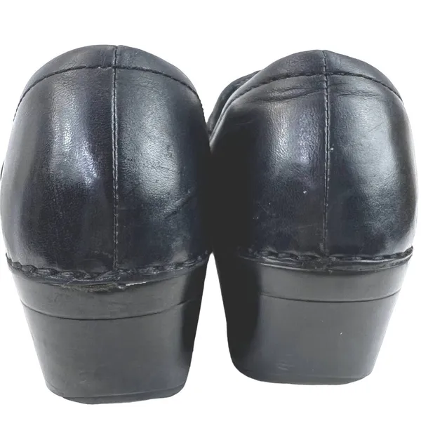 Dansko Professional Leather Clogs‎ Slip On Black Women's Shoes EU 38 US 7.5-8 - Image 4