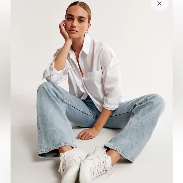 NWT Abercrombie & Fitch The ‘90s Relaxed High Rise Jeans - Image 12
