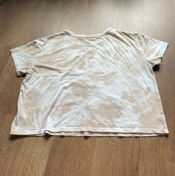 Jimmy Hendrix Crop Top White Size L - Image 2