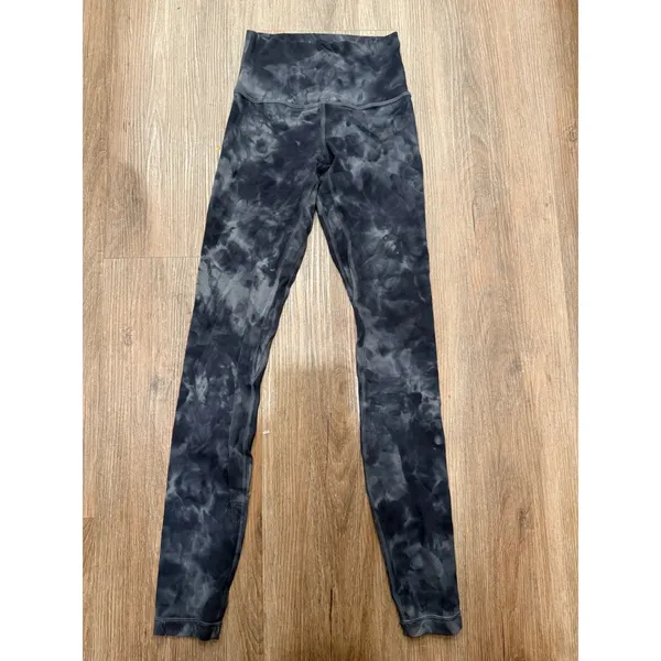 Lululemon Align High-Rise Pant 28 Diamond Dye Graphite Grey Bronze Green Size 2‎ - Image 3