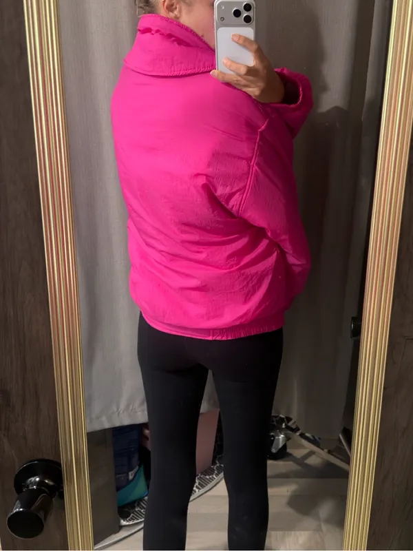 Vintage 80's 90's Yes Sun Sport Good Co. Ski Jacket in Pink Size XL - Image 4