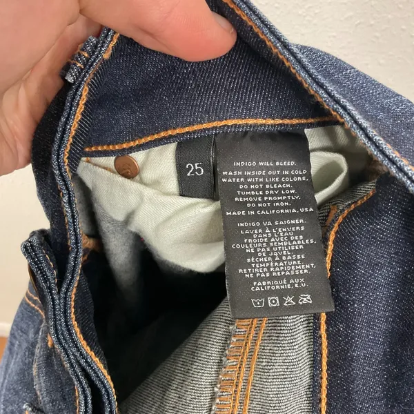 J‎ Brand Dark Wash Bootcut Jeans Size 25 - Image 3