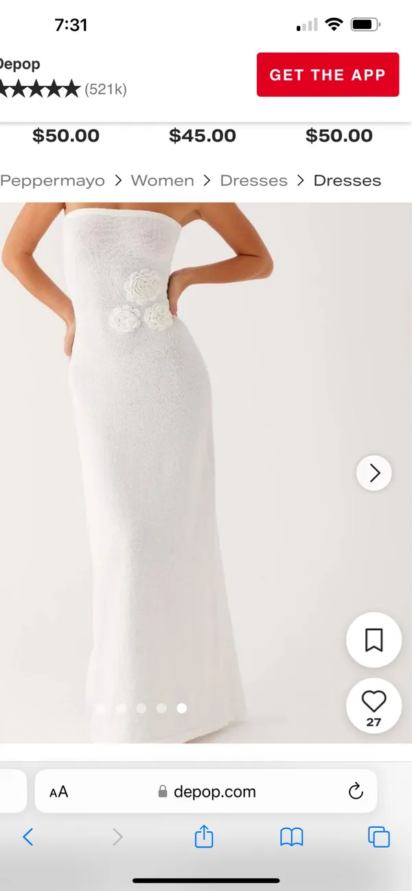Peppermayo Maxi Dress Knit - Image 5