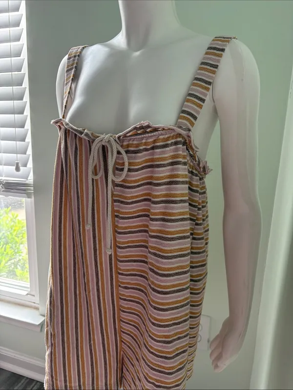 Free people Marianna Striped Romper size medium - Image 8