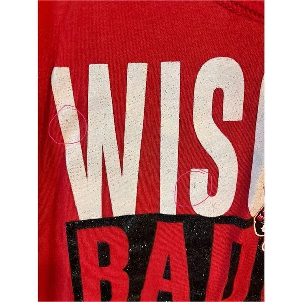 5th & Ocean Tank Top Wisconsin Badgers Size Small (2657) - Image 3