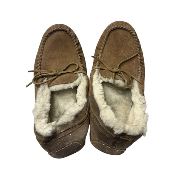 UGG Women’s Dakota Slipper Chestnut Moccasin 10 Indoor Outdoor Shoes 1003390 - Image 7