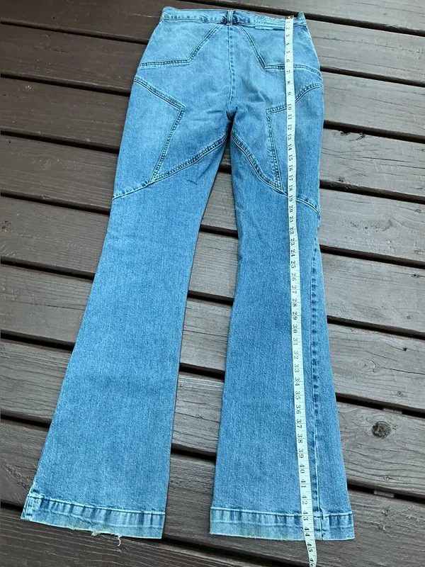 REVICE Modern Seamed Flare Jeans 🔥 - Image 12
