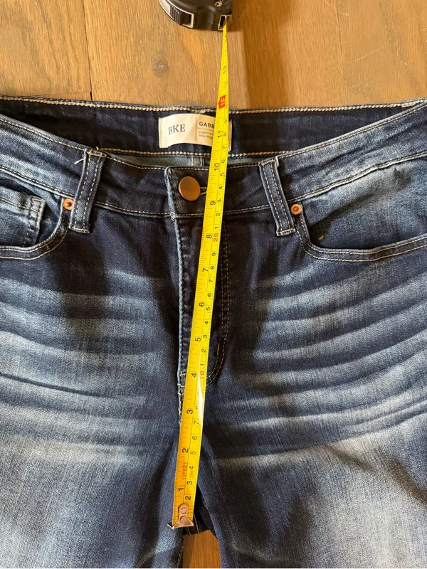 Buckle Dark Blue Men’s Denim Jeans - Classic Fit - Image 4