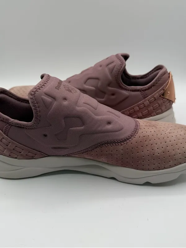 Reebok Furylite Slip On FBT Sneakers Smoky Orchid Mauve Womens 9.5 BS6412 - Image 5