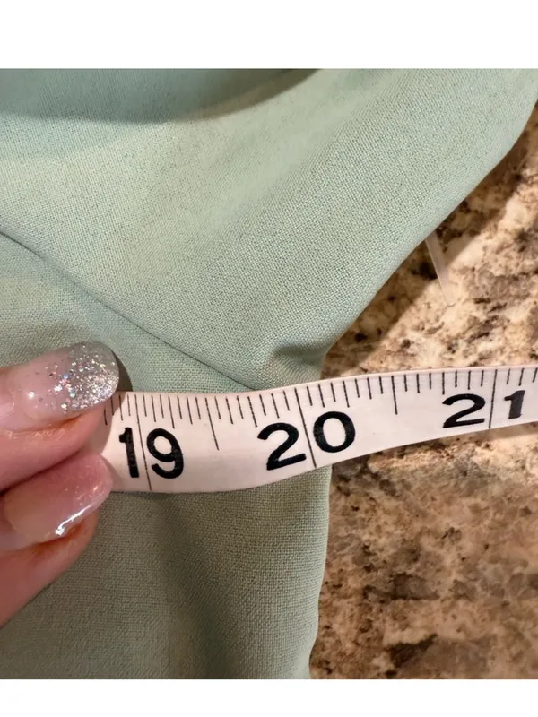 City Chic Mint Green Ruffle-Sleeve Midi Dress - Image 4