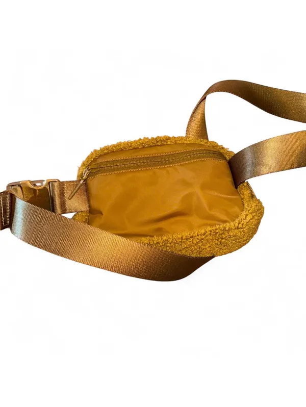 Lululemon Everywhere Fleece Belt Bag in the color Burnt Caramel - Image 5