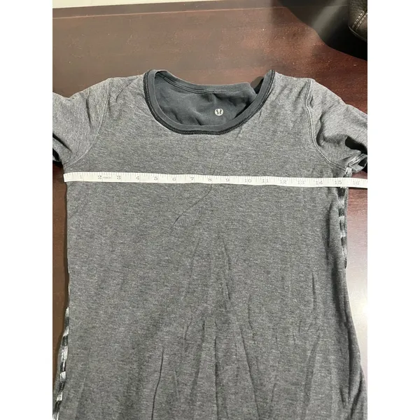 Lululemon Every Yogi Long Sleeve Reversible Gray / Black Two Looks Long Top Soft - Image 6