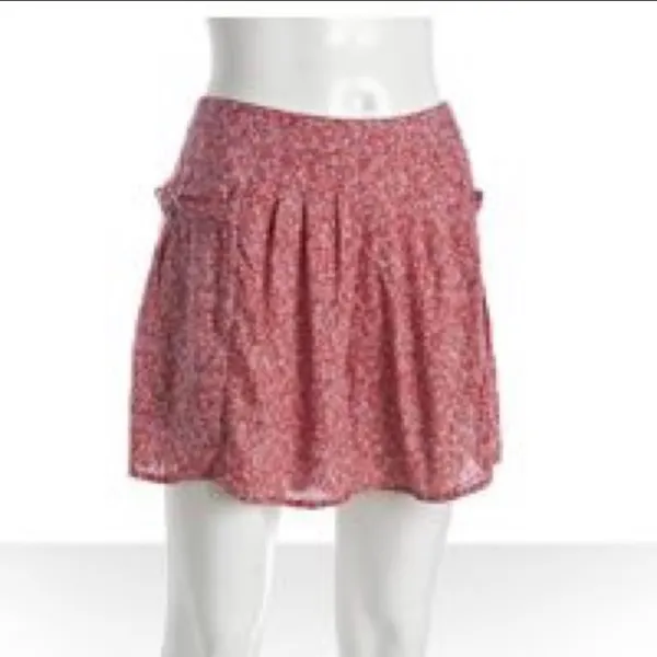 FREE PEOPLE Floral Printed Flutter Button Shorts - Image 2