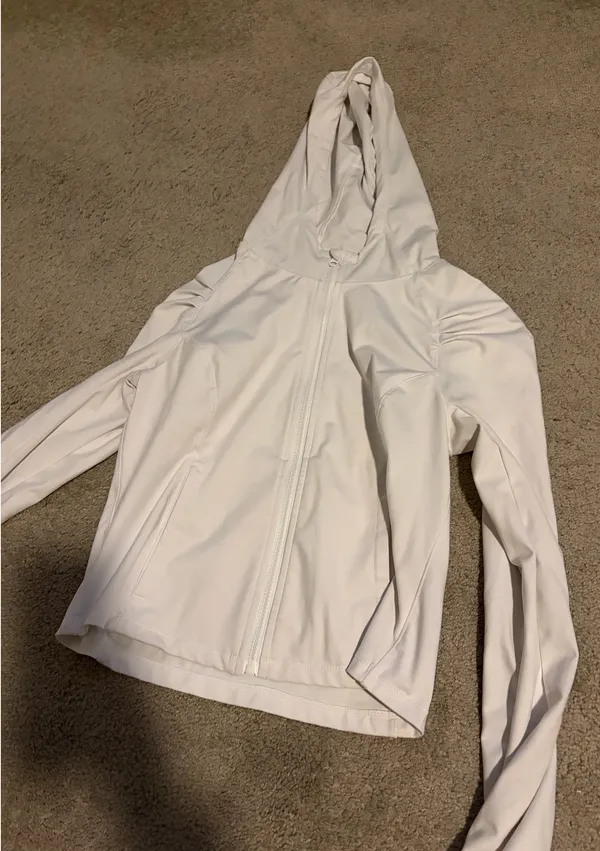 Off-white workout zip up jacket - Image 2