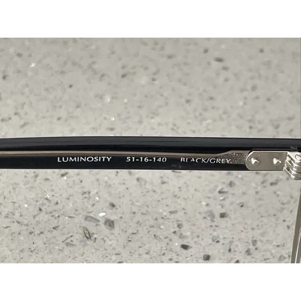 Converse Luminosity black/grey Eyeglasses Frames Only 51 16 140 full rim - Image 9